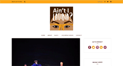 Desktop Screenshot of aintilatina.com